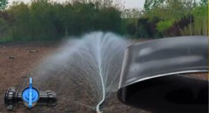 Irrigation System Rain Pipe