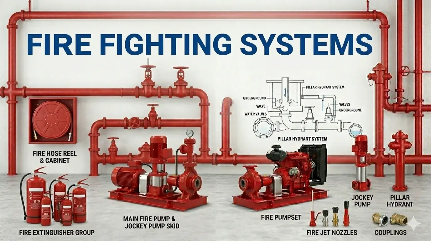 fire fighting system hydromech